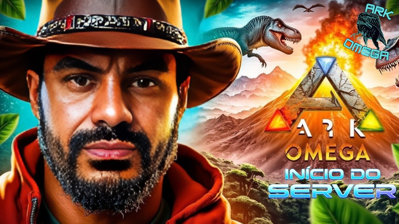 INÍCIO DO SERVER MAIS HARD DE ARK OMEGA!!! #1
