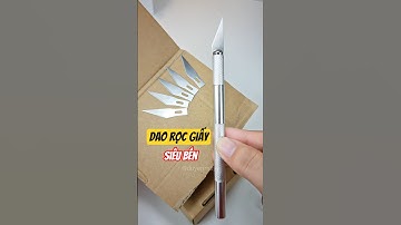 Dao rọc giấy khui hàng online, cắt tỉa trái cây... siêu mượt nhé mọi người