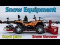 Best ATV / QUAD Snow Plow  - Winter Season