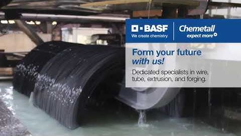 Form your future with us! Dedicated specialists in wire, tube, extrusion, and forging.