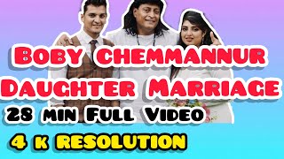 Bobychemmanur Daughter Wedding Sam Sibin Anna Wedding