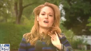 Gillian Turner, hair blowing
