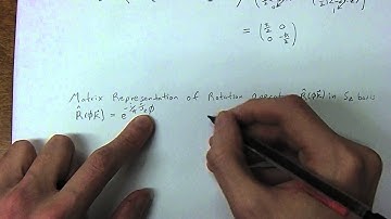 Quantum Physics 2.3 - Matrix Representation of Jz and Rotation Operator