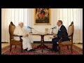 Entrevista al Papa Francisco, Cadena Cope de España, periodista Carlos Herrera. 1/9/21.