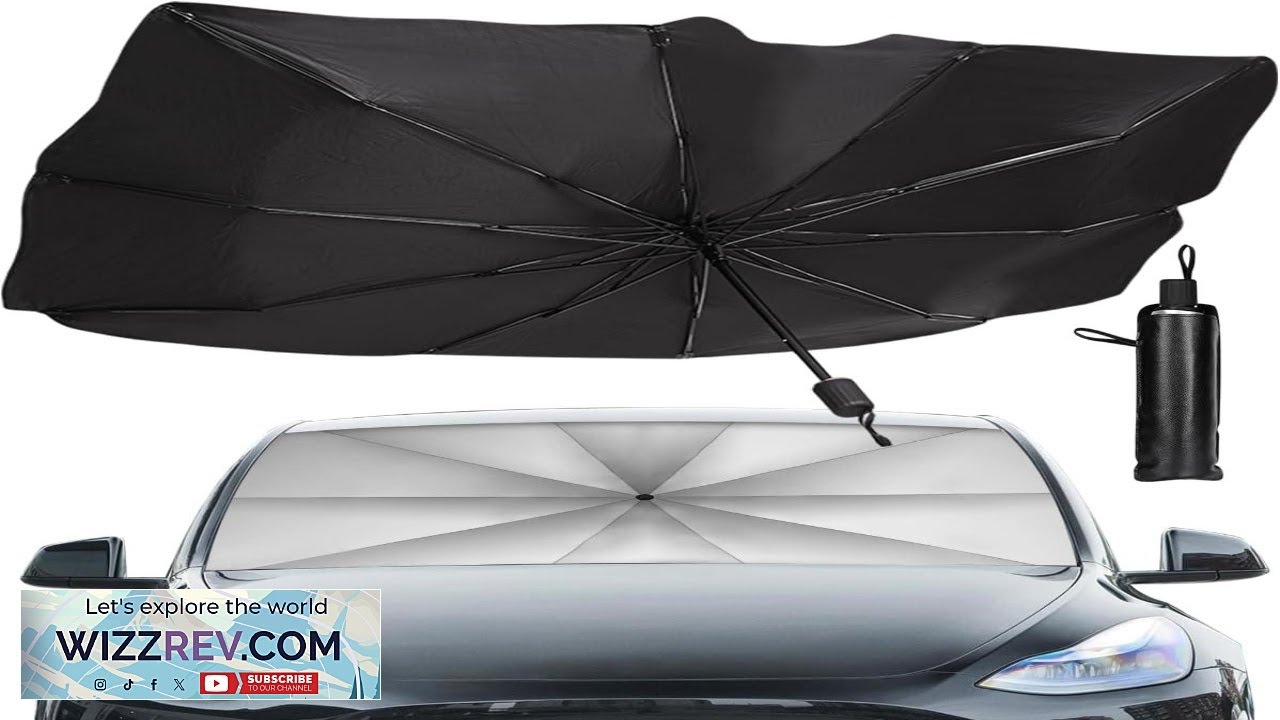 Windshield Sun Shade Umbrella Car Sun Shade for Windshield UV Rays