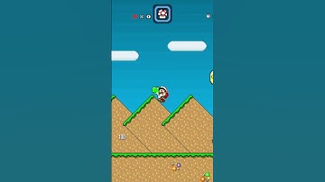 SMBX2 - Super Mario World Remastered: Episode 1 - Semisolid Slopes in Yoshi