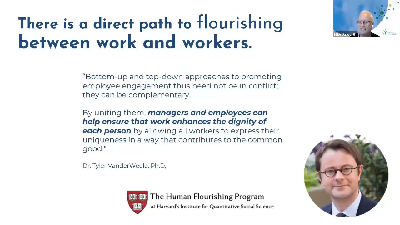 Organizations and Flourishing - A Pathway to Improve Whole-Human Well-Being with Dr. Todd Hall