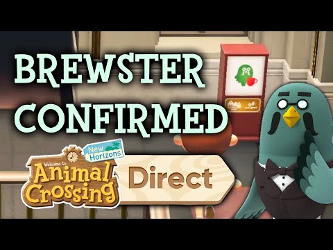 BREWSTER UPDATE CONFIRMED BY NINTENDO | Animal Crossing New Horizons