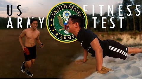 We Try The US Army Fitness Test without practice