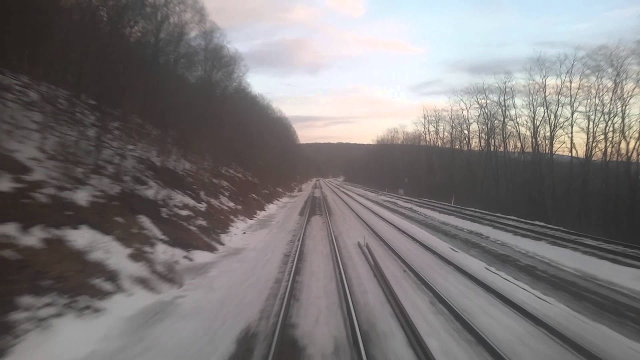 Riding around horseshoe curve YouTube