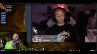 Asmongold reacts to streamer Lichlings dressing up as him for Halloween (with chat)