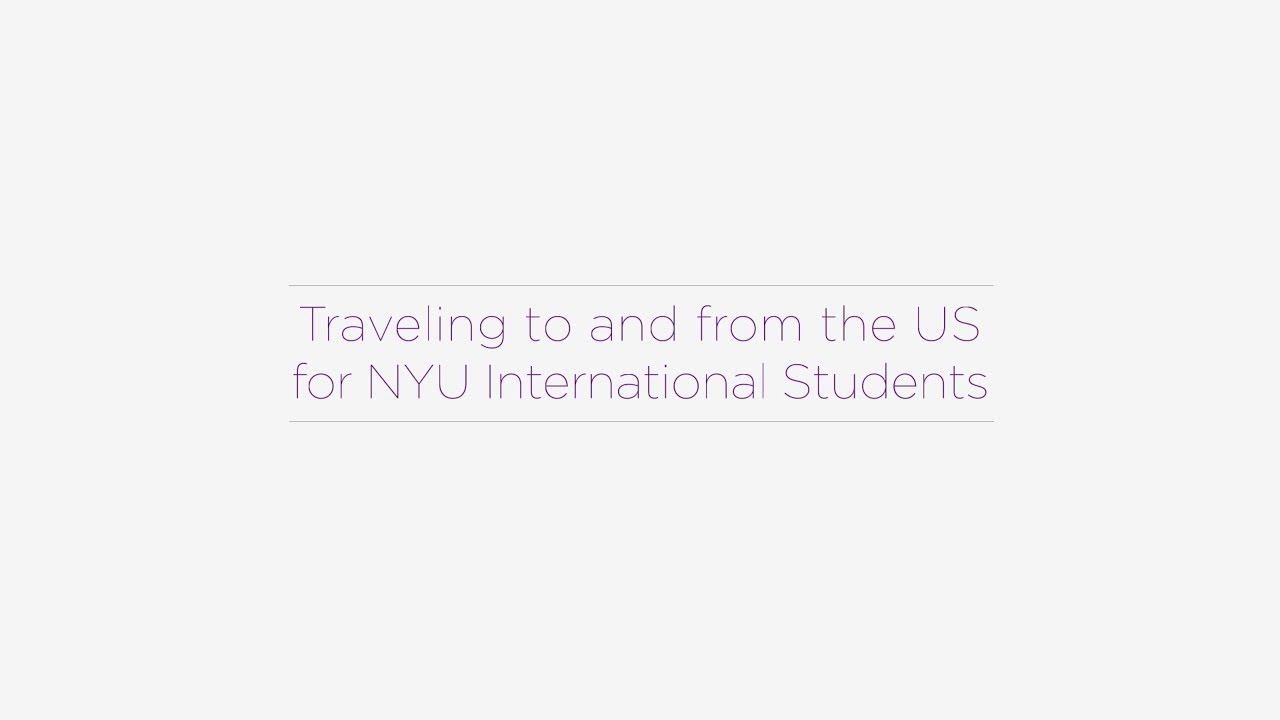 nyu ogs international travel