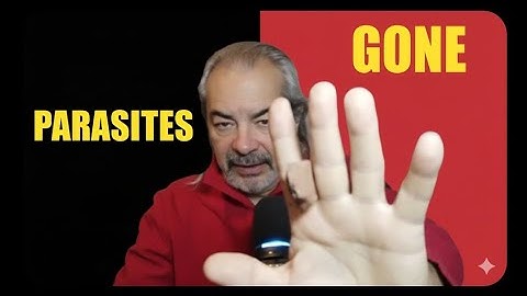 Parasieten zullen hierachteraan rennen...