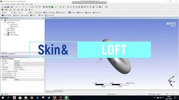 Ders ( Tutorial ) -2 -ANSYS Design Modeler REVOLVE&EXTRUDE&LOFT&SWEEP Komutları- ANSYS WORKBENCH