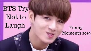 BTS Funny Moments 2019 Try Not To Laugh Challenge
