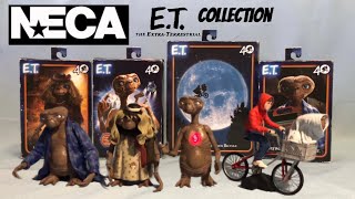 NECA E.T. The Extra-Terrestrial 40th Anniversary Collection Unboxing ￼