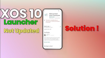 Xos 10 Launcher not updating solution | Fix this app isn