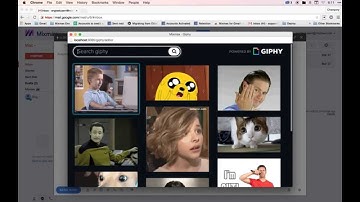 Giphy in email via Mixmax