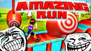 Gameplays da Zueira: Amazing Run - (Corrida incrível 3D) screenshot 5