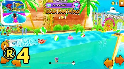 Uphill Rush Waterpark Part 4 - Game Play Walkthrough - iOS Android All Levels News