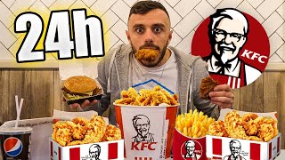 MANGIO PER 24 ORE SOLO KFC!!!