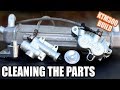 KTM 300 build part 11: How to clean aluminium dirt bike parts at home