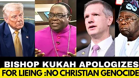END TINUBU NOW🔥 BISHOP KUKAH APOLOGIZES FOR LIEING AGAINST CHRISTIAN GENOCIDE, TINUBU IN TEÄRS 