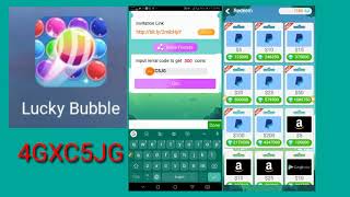 How to earn money online with Lucky Bubbles to 2$ - 200$ | Free Paypal money screenshot 2