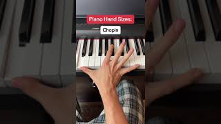 Normal Person's Hands vs Pianist's Hands #piano #music