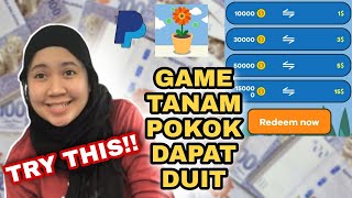 CARA BUAT DUIT DENGAN BERMAIN GAMES GUNAHANDPHONE - APLIKASI MASIH LEGIT 2023 (GAME TANAM POKOK) screenshot 4