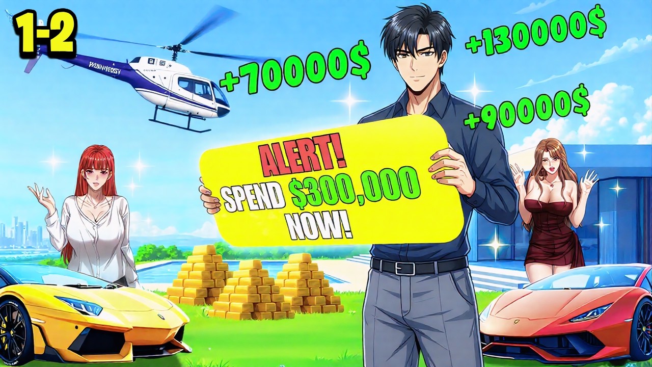 💢(1-2)He Was Reborn With An Infinite Money System! | Manhwa Recap