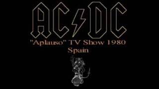 AC/DC-Live TVE1 Aplauso TV Show,Madrid,Spain February 9 1980 Full Gig Cover