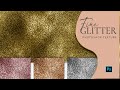 Glitter Photoshop Effect (Fine Glitter Texture) How to make a pattern in Photoshop