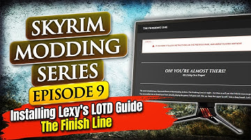 Skyrim Modding Series Episode 9 - Installing Lexy