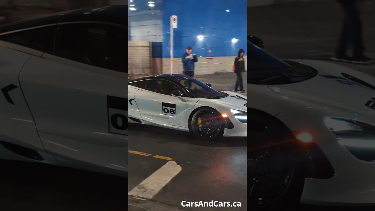 McLaren 720S Tunnel Launch Brutal Sound Echo Shorts