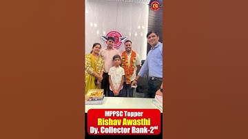 MPPSC Topper | Rishav Awasthi | Dy. Collector Rank - 2nd | By Champion Square