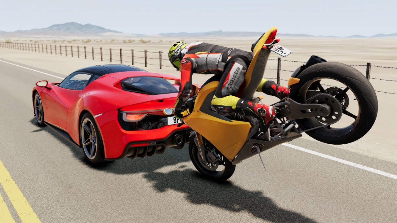 Brake Check Crashes & Instant Karma 1 - BeamNG Drive