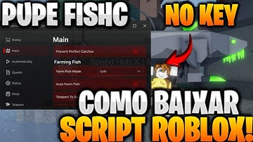 Como Baixar e Colocar SCRIPT no Fisch (CELULAR/MOBILE) | Instalar Executor Roblox/Usar Script