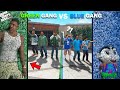 Shinchan Green Gang VS Franklin Blue Gang Hide &amp; Seek Challenge In GTA 5!