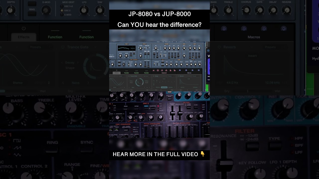 JP-8080 vs JUP-8000 — Can You Tell the Difference? (Quick Test, No Science, All Fun!)