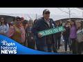 Street bearing colonial-era name in Yellowknife gets replaced in reconciliation effort | APTN News