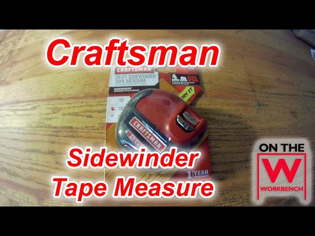 Craftsman Measuring Tool 16-Foot Sidewinder Tape Measure Layout CTM1016 