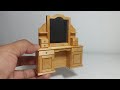 Como Hacer Muebles Miniatura Con Palitos De Helado - Miniature Furniture