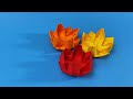 Origami: Come Fare il Fiore di Loto | Fiore Origami Facile