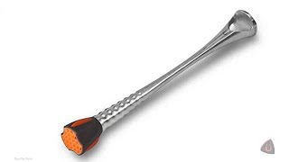 Über Bar Tools Procrush Muddler, Perfect For Bartending, Cocktail Making And For Pro Bartenders Set