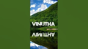 #name video Vinutha #Name video edit #urban Jungle font name video#urban jungle font name video edit