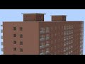 Советский девятиэтажный дом в Minecraft 1.12.2