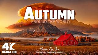 🍁Autumn in 4K Cinematic Video | World’s Most Beautiful Autumn Destinations (4K/8K TV)