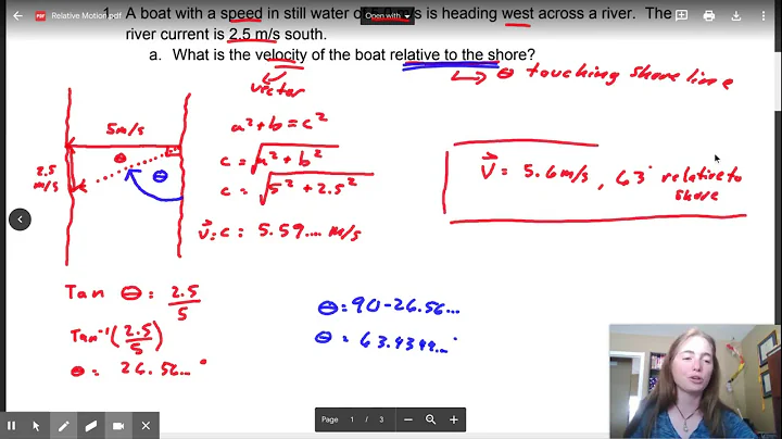 #14 Physics 20: Relative Motion