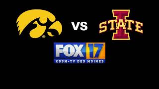 Iowa vs Iowa State on FOX 17 Countdown   100 Days WEB